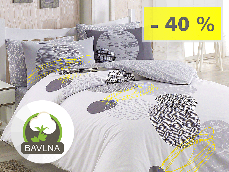 SLOVENSKÉ BAVLNENÉ OBLIEČKY - KRUHOVÉ MOTÍVY